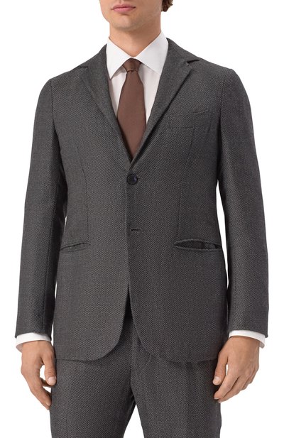 Костюм из кашемира и шелка KITON, арт. UAS0101K01S83, фото 3