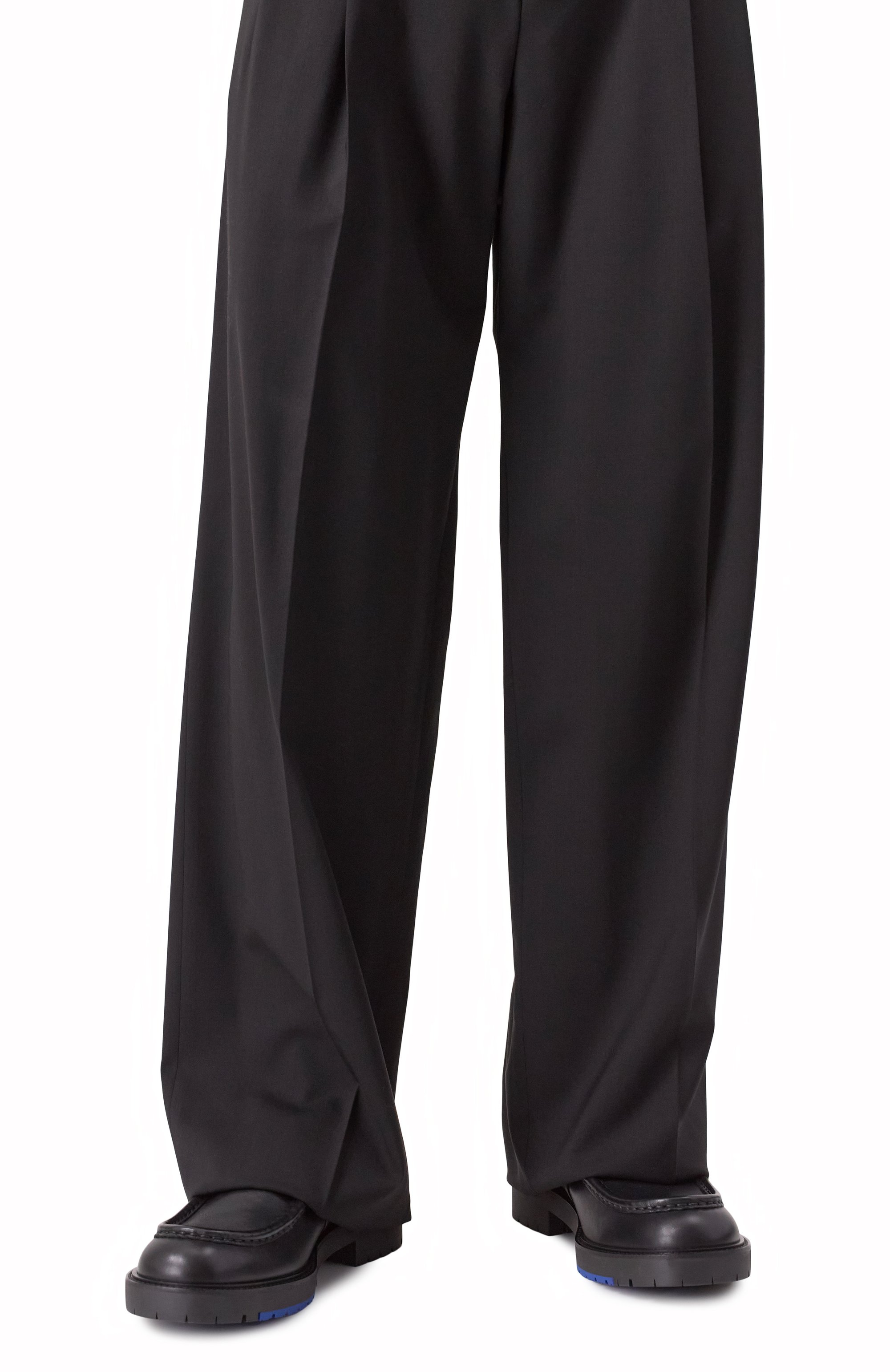 Кожаные лоферы raft BURBERRY, арт. 8101534, фото 3