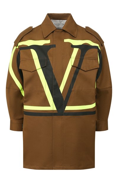 Женская хлопковая куртка VALENTINO, арт. TB0CJ1I52C0