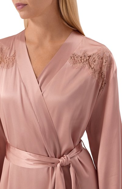 Шелковый халат I.D. SARRIERI, арт. L4874, фото 4