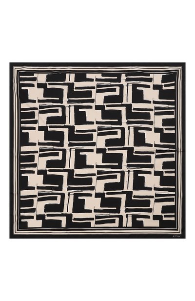 Шелковый платок KITON, арт. D53754XC5028, фото 5