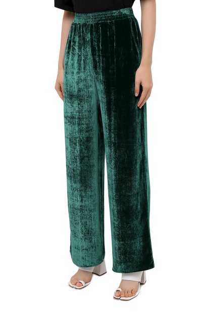 Бархатные брюки MM6, арт. S52KA0284/S53086, фото 3