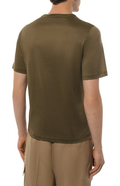 Хлопковая футболка ZILLI, арт. TSR02AM0110VZLF14M, фото 4