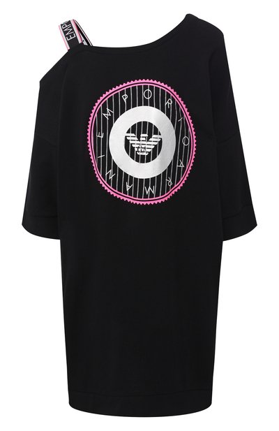 Женская хлопковое платье EMPORIO ARMANI, арт. 164197/9P287