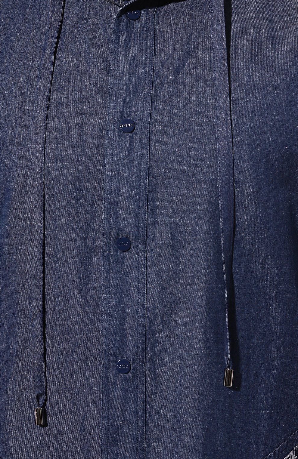 Рубашка из хлопка и льна ZILLI, арт. MFZ-7063-0001/0002, фото 5