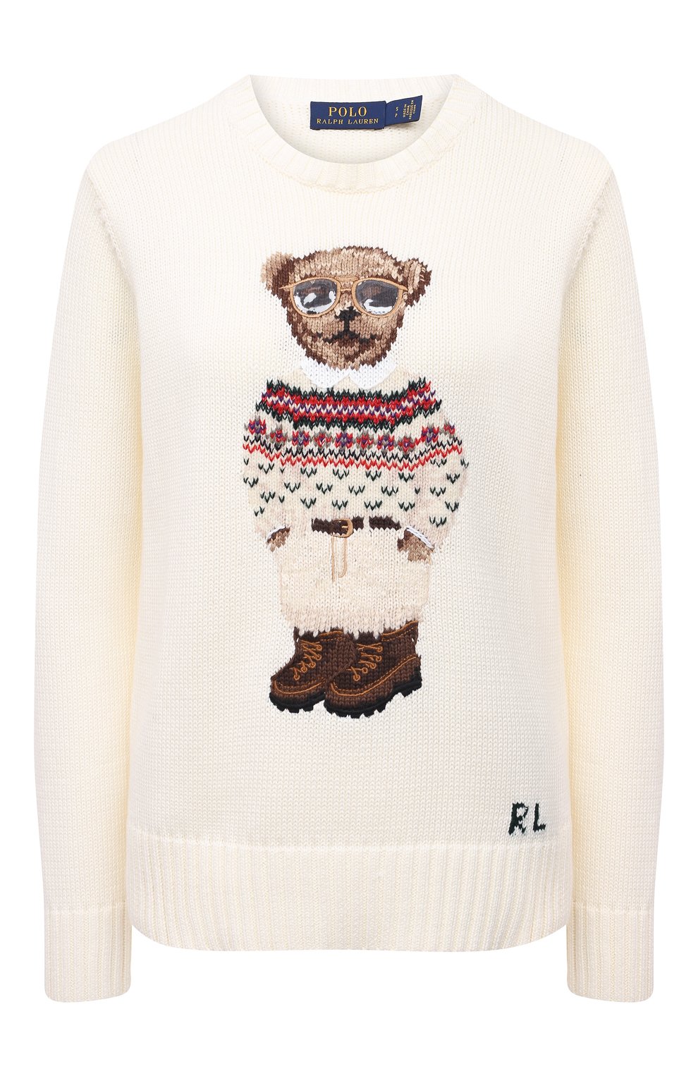 Хлопковый свитер POLO RALPH LAUREN, арт. 211827358, фото 1