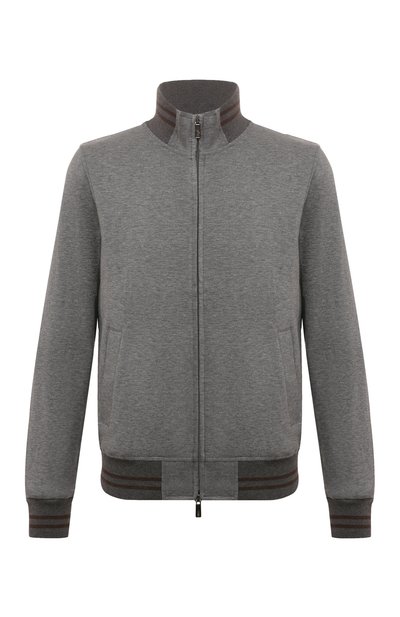 Мужской толстовка из хлопка и кашемира CAPOBIANCO, арт. 17M457.LB00.