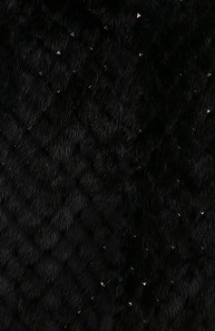 Женская шуба из норки VALENTINO черного цвета, арт. QF3FA5701SF | Фото 5 (Рукава: Длинные; Статус проверки: Проверена категория, Проверено; Длина (верхняя одежда): До колена; Материал внешний: Натуральный мех; Женское Кросс-КТ: Мех; Стили: Классический; Кросс-КТ: Куртка)