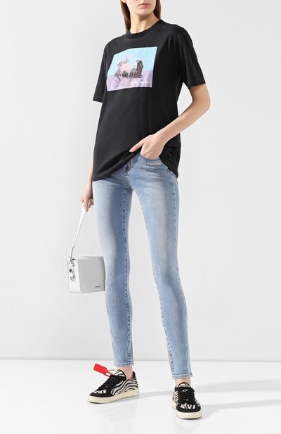 Хлопковая футболка OFF-WHITE, арт. 0WAA049F19F290541031, фото 2