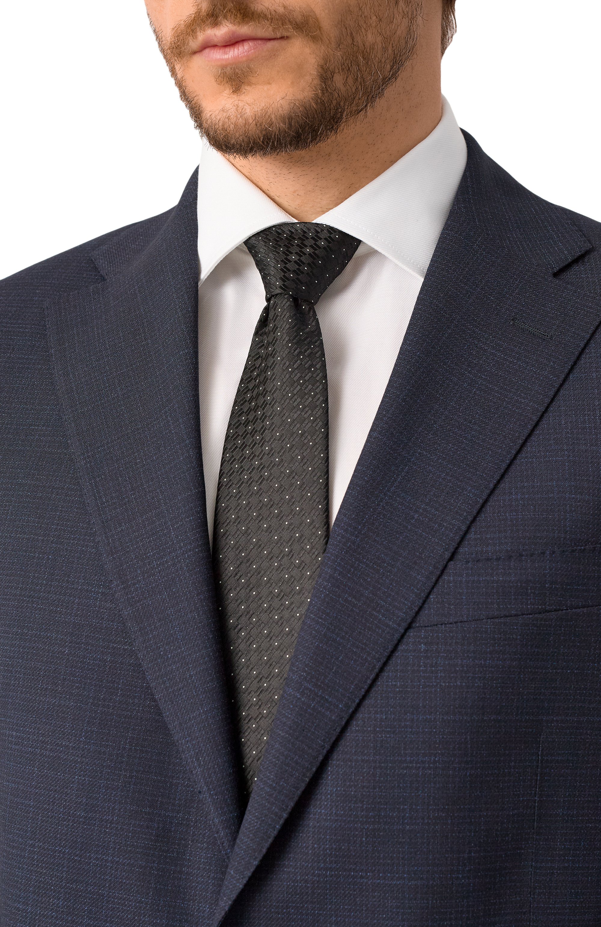 Шелковый галстук CANALI, арт. 18/HJ04252, фото 2