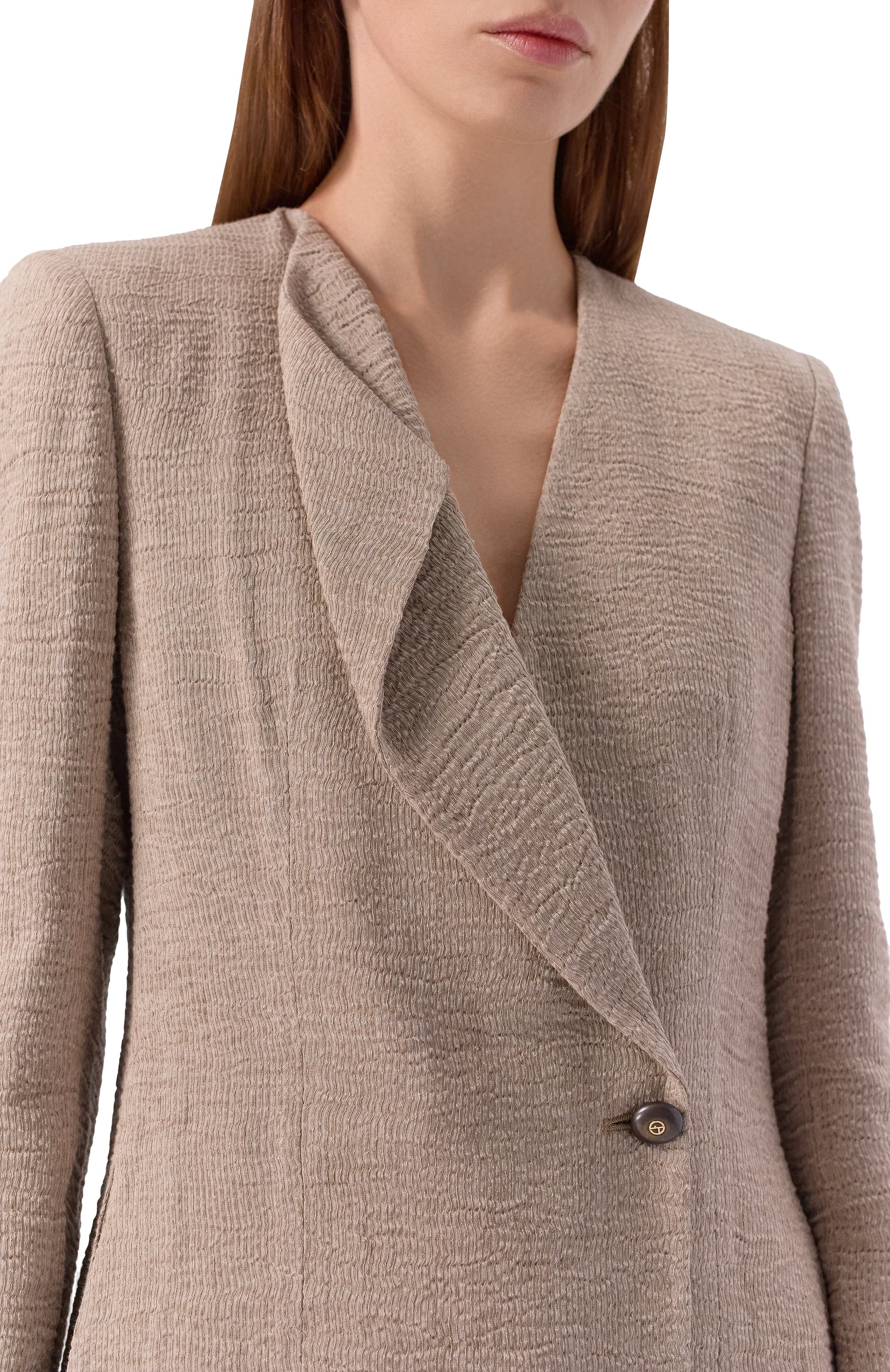Жакет изо льна и вискозы GIORGIO ARMANI, арт. GW002778/TE20131, фото 5