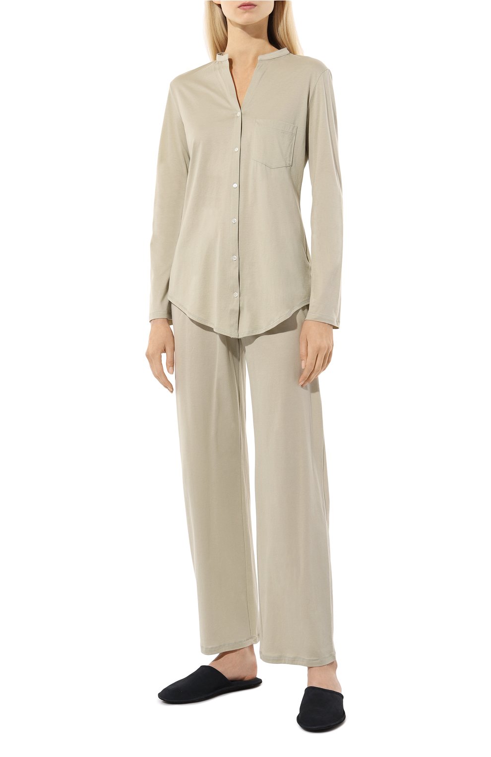 Хлопковая пижама HANRO, арт. 077956, фото 2