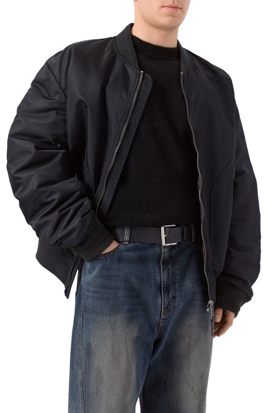 Кожаный ремень HUGO 50553774 Чёрный  50553774 Фото 2