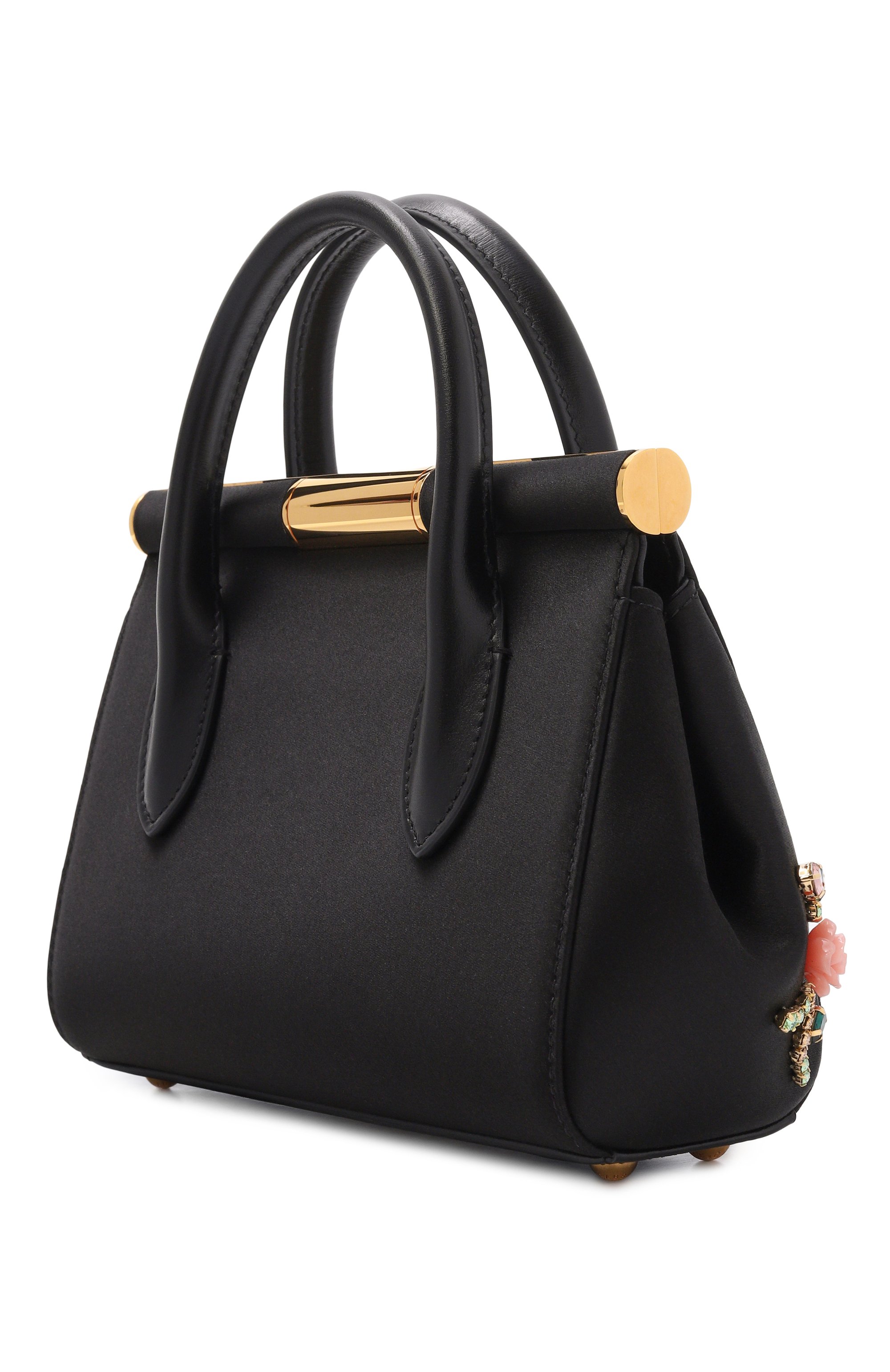 Сумка marlene mini DOLCE & GABBANA черного цвета по цене 599000 руб., арт. BB7744/A0112, фото 4 Сумка marlene mini DOLCE & GABBANA, арт. BB7744/A0112, фото 4