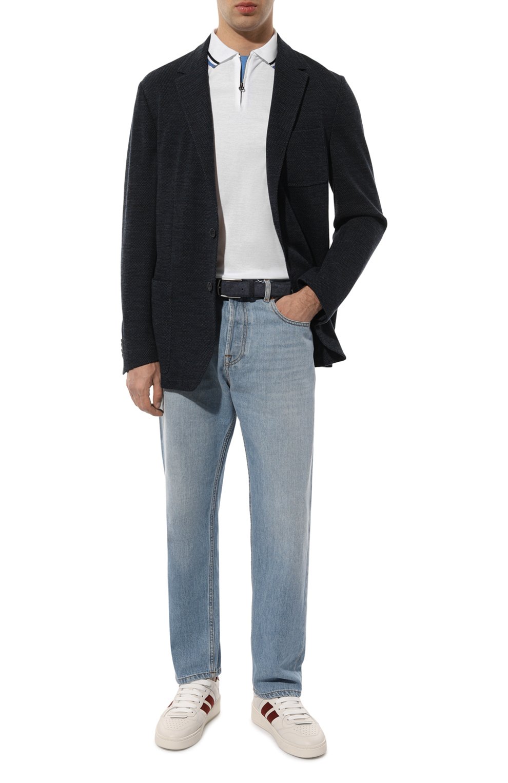 Хлопковое поло STEFANO RICCI, арт. K111037P31/T24258, фото 2