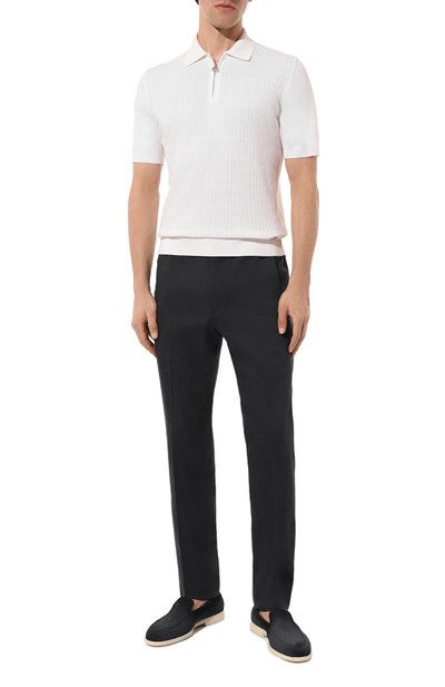 Замшевые лоферы malibu SANTONI, арт. MGAG18829TICSTZ0U60, фото 2