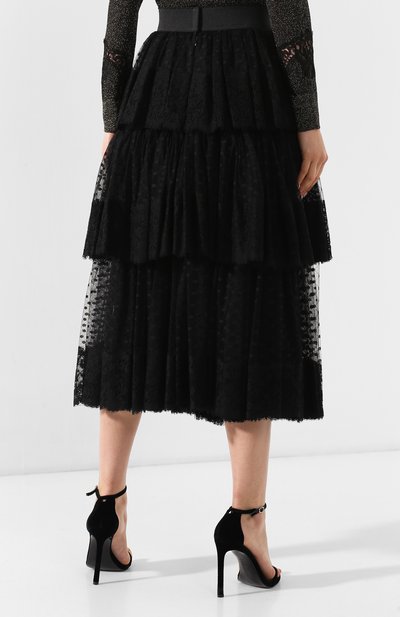 Многослойная юбка-миди DOLCE & GABBANA, арт. F4A6XT/FLMJT, фото 4