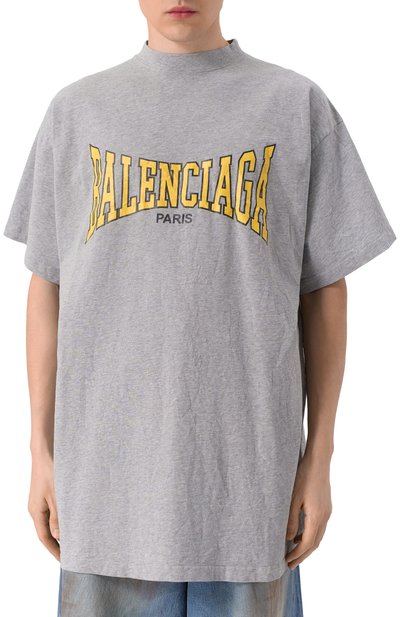Хлопковая футболка BALENCIAGA, арт. 787349/TRVH5, фото 3