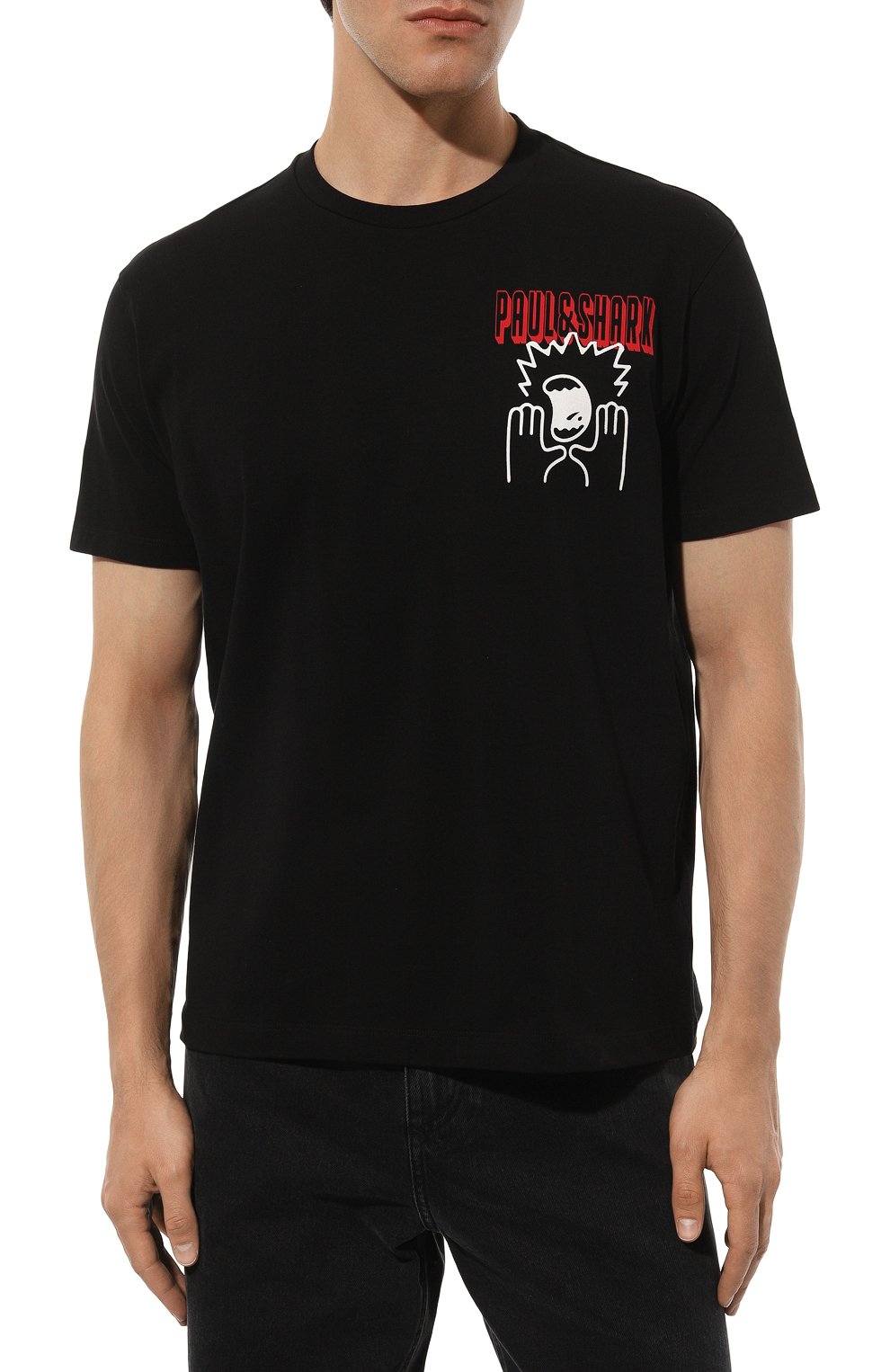 Хлопковая футболка PAUL&SHARK, арт. 14311618, фото 3
