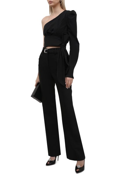 Кожаные босоножки lola SAINT LAURENT, арт. 658403/2V700, фото 2