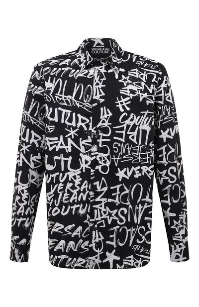 Хлопковая рубашка VERSACE JEANS COUTURE, арт. 75GAL2R0/NS301, фото 1