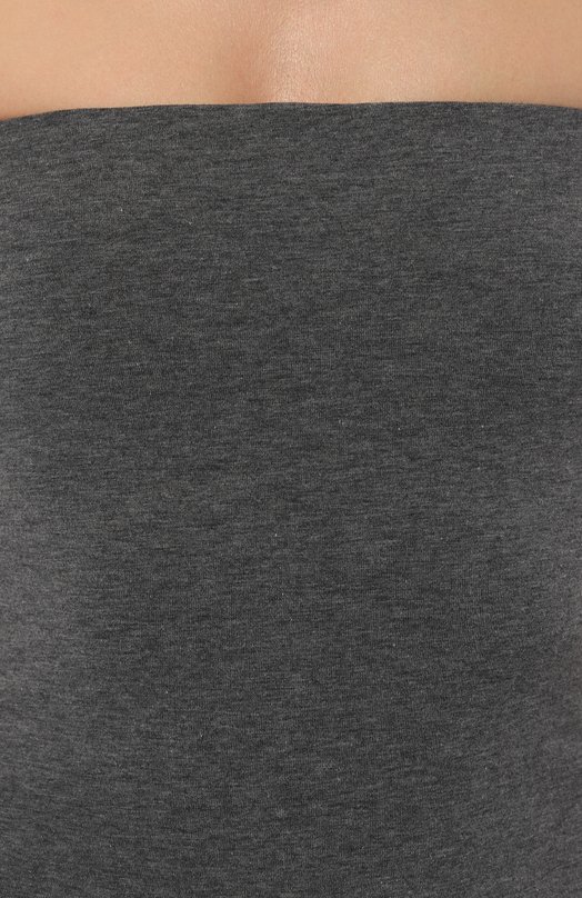 Хлопковый топ Brunello Cucinelli M0T1802B19 Серый  M0T1802B19 Фото 5
