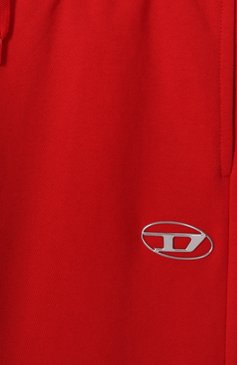 Детские хлопковые джоггеры DIESEL красного цвета, арт. J02317/KYAVF | Фото 3 (Нос: Не проставлено; Материал внешний: Хлопок; Мальчики Кросс-КТ: Джоггеры-одежда, Брюки-спорт; Ростовка одежда: 6 лет | 116 см, 8 лет | 128 см, 10 - 11 лет | 140 - 146см, 13 - 15 лет | 158 см, 16 лет | 164 см, 4 года | 104 см)