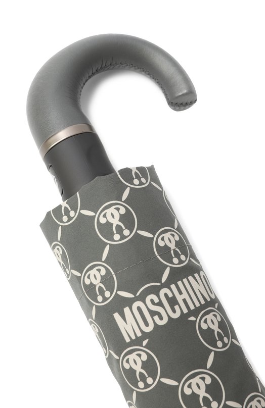 Складной зонт Moschino 8271 0PENCL0SE Серый  8271 0PENCL0SE Фото 5