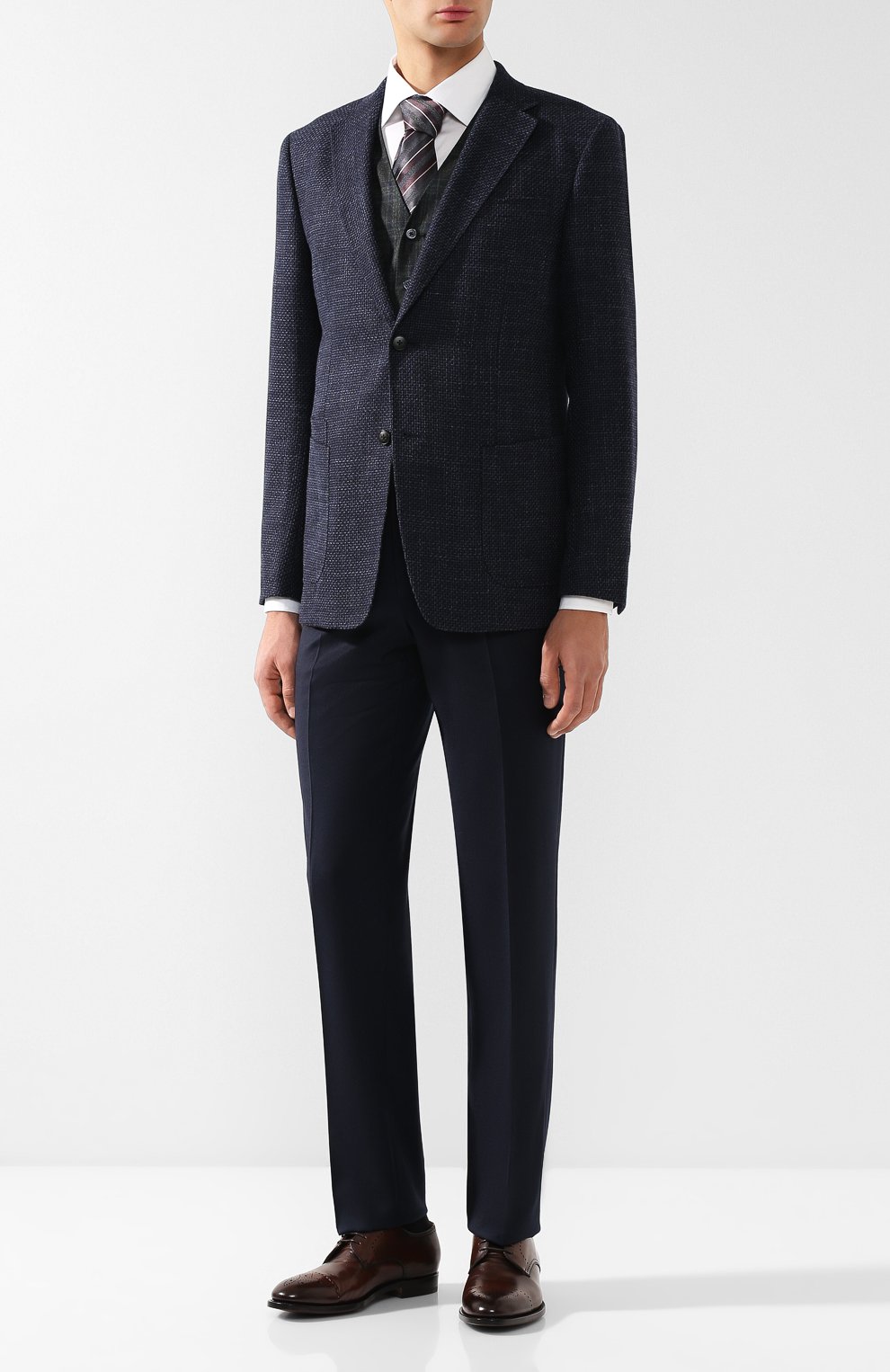 Хлопковая сорочка GIORGIO ARMANI, арт. 8WGCCZMR/TZ069, фото 2