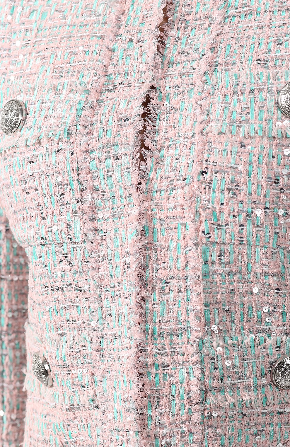 Жакет BALMAIN светло-розового цвета по цене 418000 руб., арт. RF07197/X191, фото 5 Жакет BALMAIN, арт. RF07197/X191, фото 5