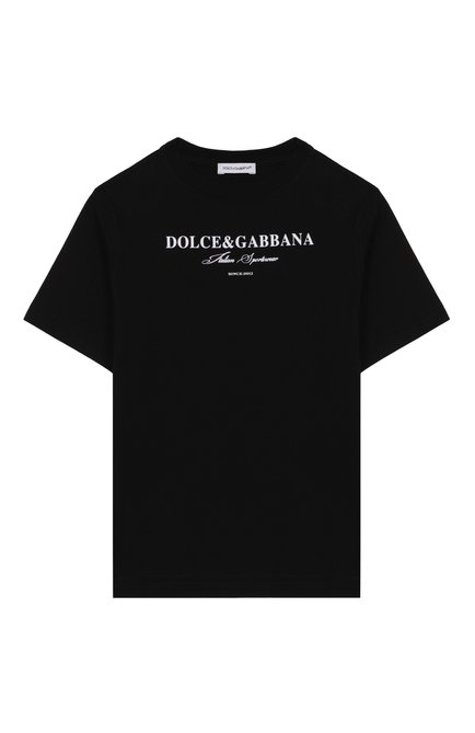 Хлопковая футболка DOLCE & GABBANA, арт. L4JTHU/G7PBN/2-6
