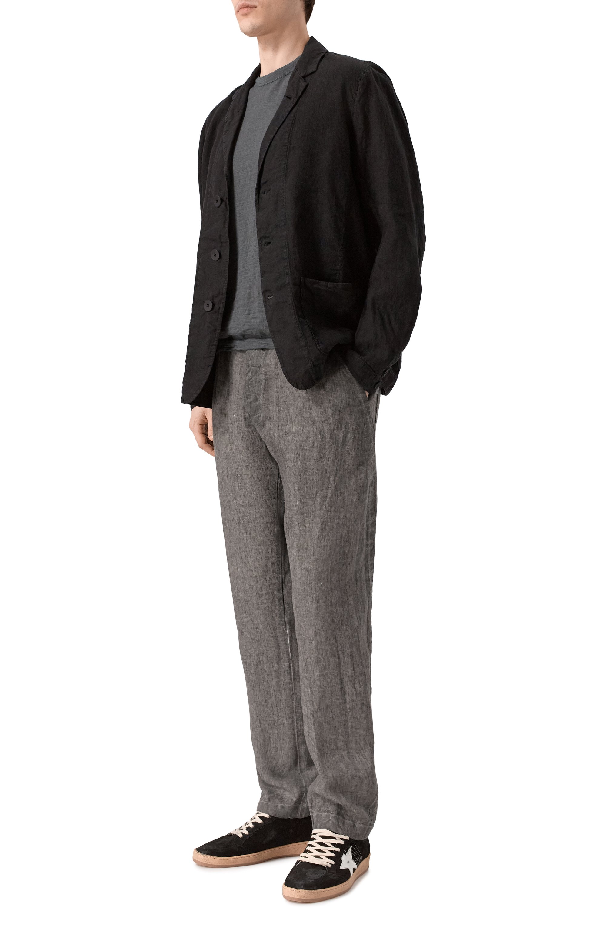 Хлопковый джемпер TRANSIT темно-серого цвета по цене 27250 руб., арт. CFUTRC8431, фото 2 Хлопковый джемпер TRANSIT, арт. CFUTRC8431, фото 2