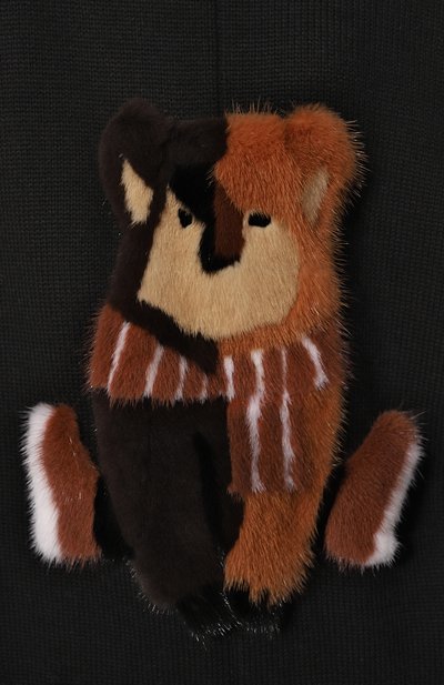 Шерстяной свитер с меховой отделкой COLOR TEMPERATURE, арт. М-1/511, фото 5