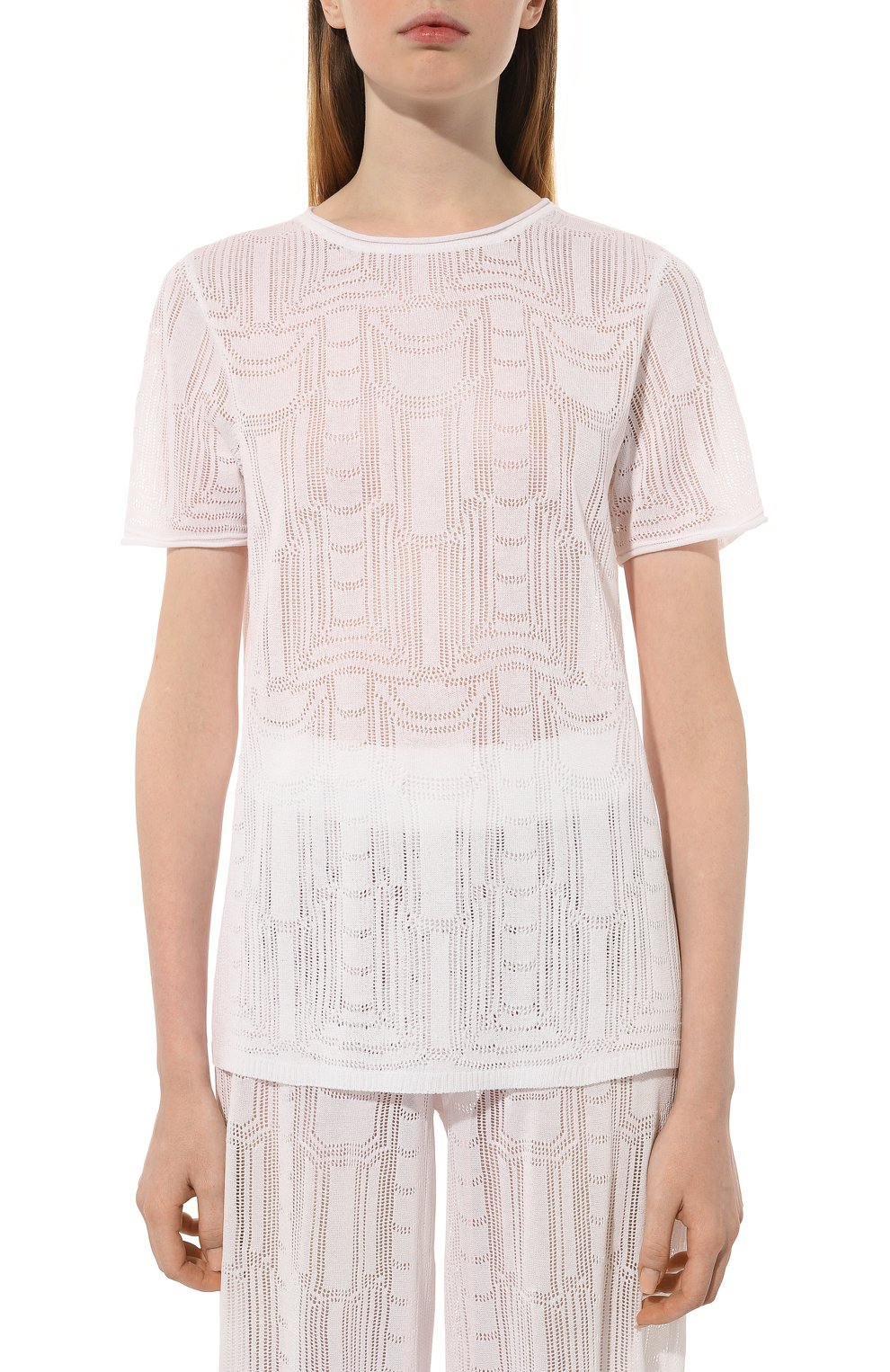 Футболка из вискозы FREEAGE, арт. TS23.JM067.7000.100, фото 3