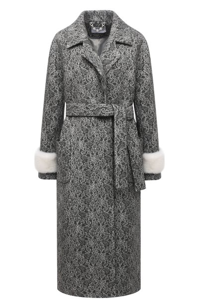 Женское шерстяное пальто SEVEN LAB, арт. CABM lace grey