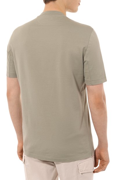 Хлопковая футболка BRUNELLO CUCINELLI, арт. M0T611308, фото 4