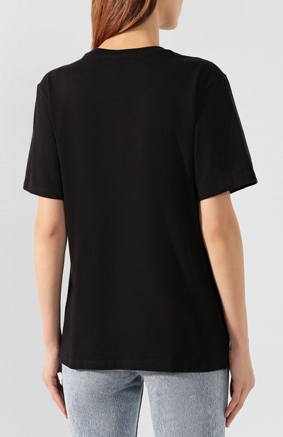Хлопковая футболка PROENZA SCHOULER, арт. WL1934098-JCP110, фото 4
