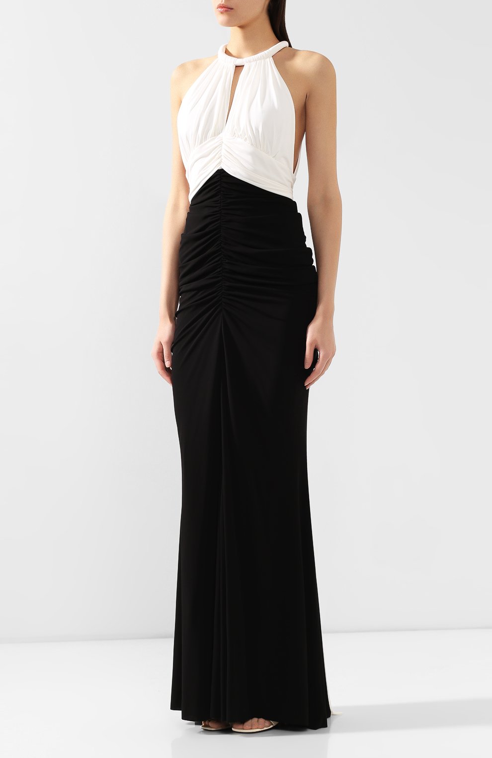 Платье-макси ALEXANDER MCQUEEN, арт. 588113/QLAAH, фото 3