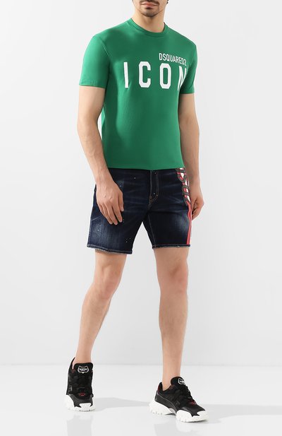 Хлопковая футболка DSQUARED2, арт. S79GC0001/S23009, фото 2
