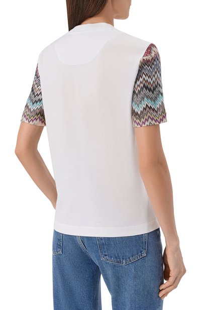 Хлопковая футболка MISSONI, арт. DS25WL05/BJ00PI, фото 4