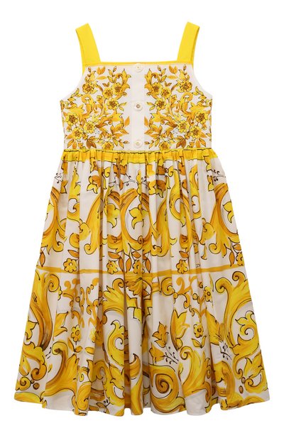 Хлопковый сарафан DOLCE & GABBANA, арт. L53DW3/FI5JY