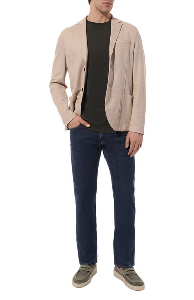 Футболка из хлопка и льна TRANSIT, арт. CFUTRT1360, фото 2