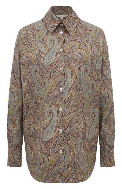 Женская хлопковая рубашка NOBLE&BRULEE, арт. NB001/290623/21155