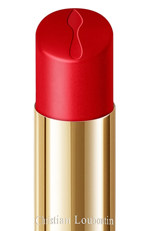 фото Матовая помада для губ rouge stiletto lumi matte, оттенок private red 111l (2g) christian louboutin