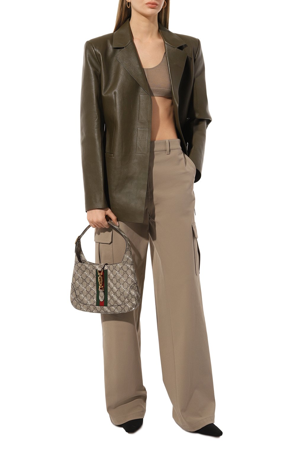 Сумка jackie 1961 small gucci x balenciaga GUCCI, арт. 636706 ULZAG, фото 7