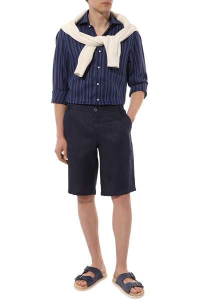 Замшевые шлепанцы urban BRUNELLO CUCINELLI, арт. MZUSILY235, фото 2