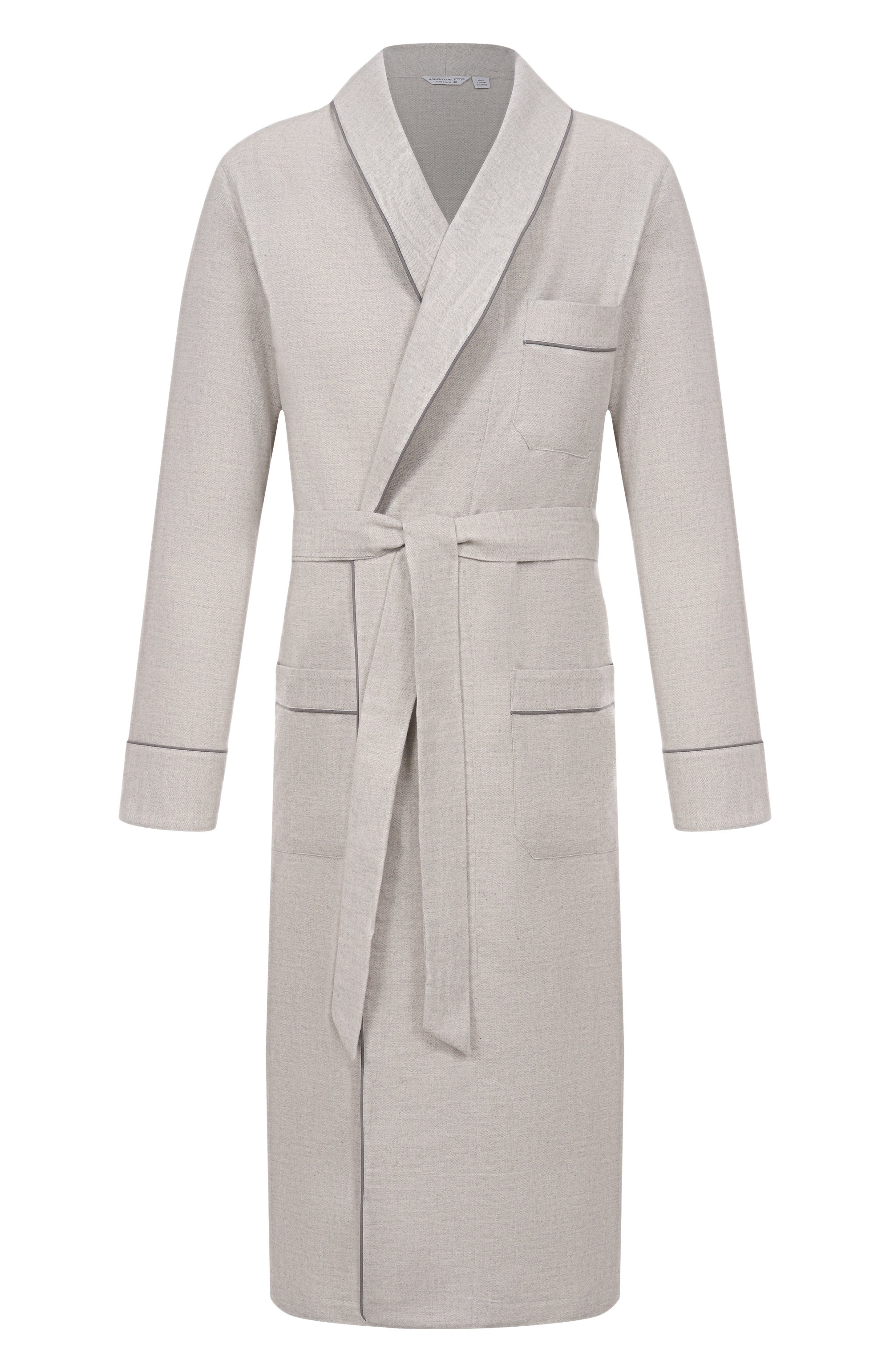 Хлопковый халат ROBERTO RICETTI, арт. VESTAGLIA R0BE LUNGA/LX35603, фото 1