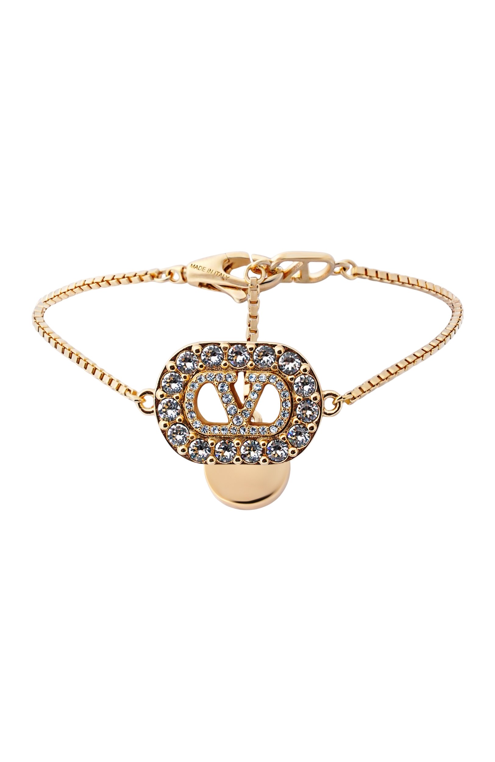 Браслет VALENTINO золотого цвета по цене 69950 руб., арт. 9W2J0CE4/YCW, фото 1 Браслет VALENTINO, арт. 9W2J0CE4/YCW, фото 1