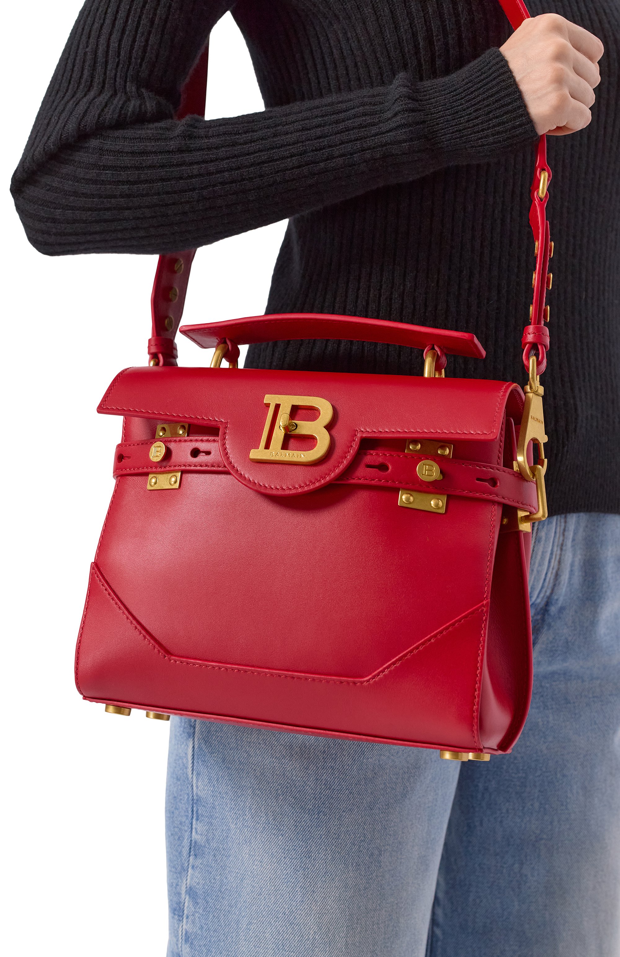 Сумка b-buzz 23 BALMAIN, арт. FN0DB526/LVPT, фото 2
