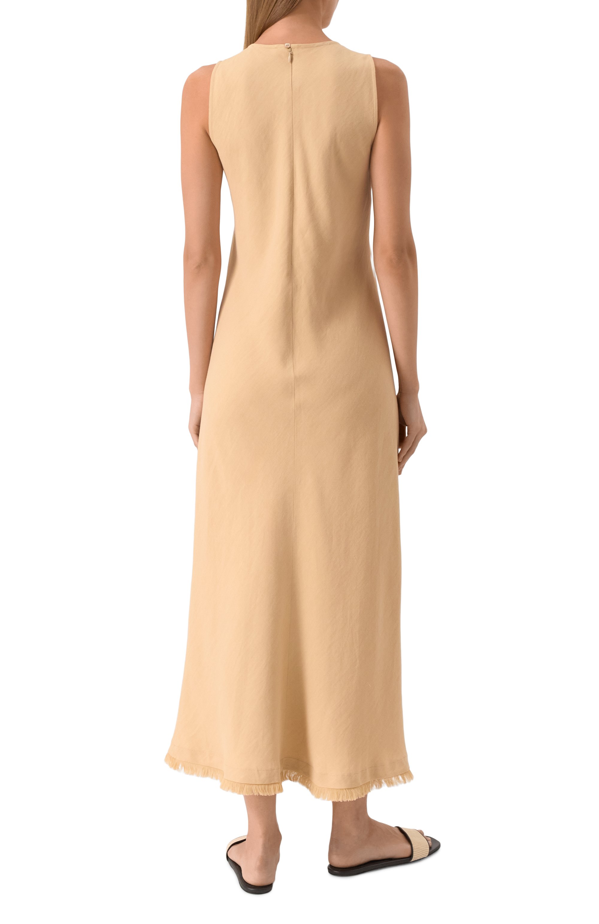 Платье из вискозы и льна ANTONELLI FIRENZE, арт. L6601N/935, фото 4